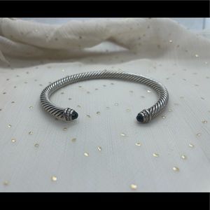David Yurman Classic Cable Bracelet: Black Onyx